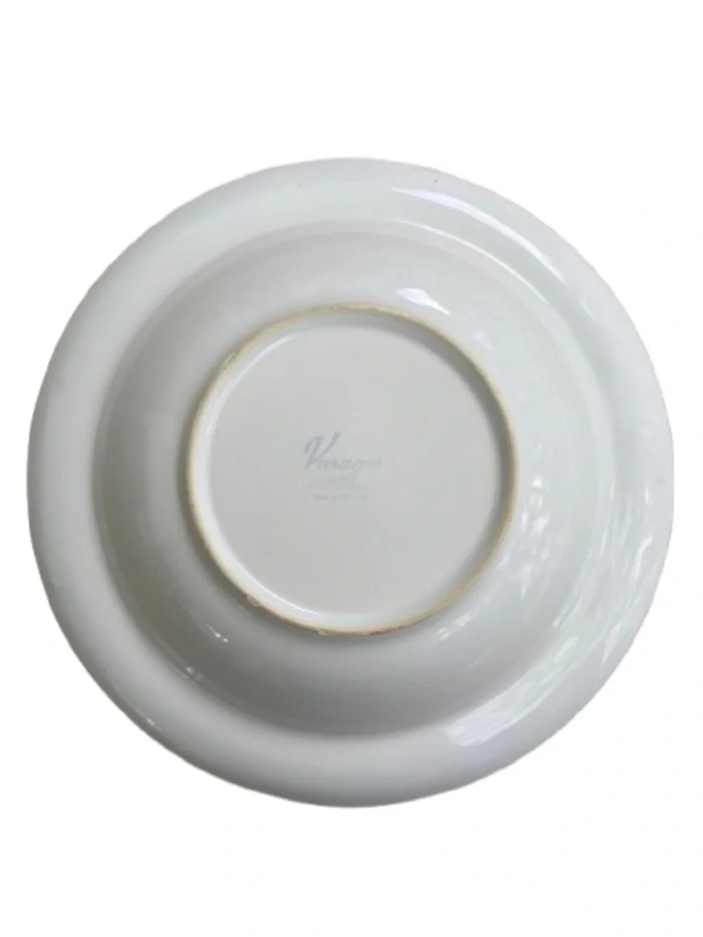 Varages France Vieux Provence Large Rim Soup Bowl 9.25